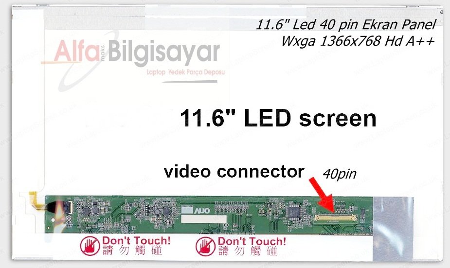 11.6 LCD LED PANEL  B116AW02 N116BGE-L21 LTN116AT01 LP116WH1 B116XW02 N116B6-L02 CLAA116WA01A LCD PANEL