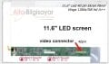 11.6 LCD LED PANEL  B116AW02 N116BGE-L21 LTN116AT01 LP116WH1 B116XW02 N116B6-L02 CLAA116WA01A LCD PANEL - Görsel 2