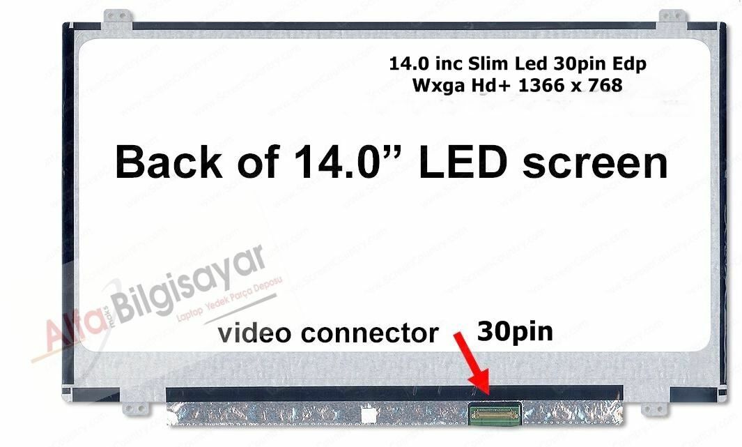 14.0 Slim 30 pin LTN140AT39 M140NWR4-R1 M140NWR4-R2  N140BGA-EA3 N140BGA-EB2 N140BGA-EB3 N140BGE-E33 N140BGE-E43 N140BGE-EA3 NT140WHM-N41