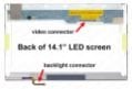 14.1 Led 30pin pp27l G022H Ltn141at12 LP141WX5(TL)(P1) LP141WX5(TL)(N1) b141ew05 v.3 LP141WX5 (TL)(C1) LP141WX5 (TL)(D1) Latitude E5400 E6400 Precision M2400 ekran Lcd Panel - Görsel 2