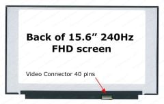 15.6 40pin 240hz LQ156M1JW03, LQ156M1JW04 LQ156M1JW16 LQ156M1JW09 LQ156M1JW07 NE156FHM-NZ1   Ekran Lcd Panel - Görsel 2