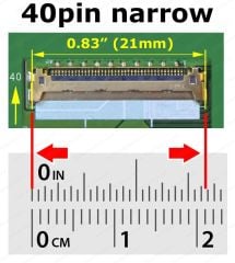 15.6 40pin 240hz LQ156M1JW03, LQ156M1JW04 LQ156M1JW16 LQ156M1JW09 LQ156M1JW07 NE156FHM-NZ1   Ekran Lcd Panel - Görsel 3