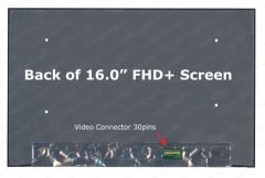 16.0 İnç 30pin 1920x1200 N160JCG-GT1, M73489-J61 60hz Lcd Panel Ekran - Görsel 2