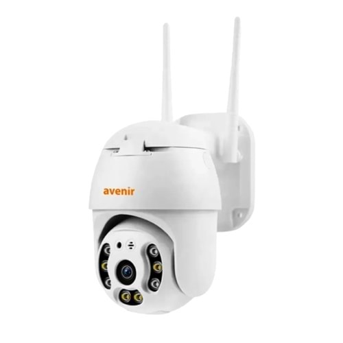 AVENİR AV-M20 3MP CCTV KABLOSUZ İKİ YOLU SES ONVİF DESTEKLİ WATERPROOF PTZ WIFI IP KAMERA