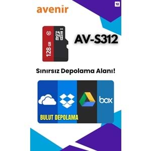 AVENİR AV-S312 (WİFİ) 12MP (3X4MP) 3 LENSLİ WİFİ IP PTZ KAMERASI - Görsel 3