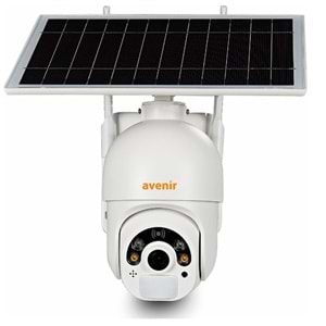 AVENİR AV-S410 (4G-SOLAR) SİM KARTLI GÜNEŞ ENERJİLİ DIŞ ORTAM 360° AKILLI KAMERA SD KART - Görsel 3