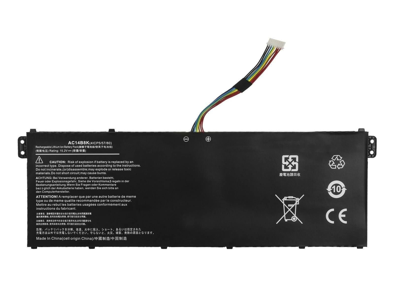 Acer Aspire 6 A615-51, A615-51g, A715-41g, A514-53, A515-44g A514-53, 5 A514-53g 5 A515-43 A515-43g A517-51, A515-56 R3-131t, R3-131t-c83y, R3-131t-c8mp R7-372t, Predator Helios G3-571 G3-572 300 Ph317-53, R13 R7-371t, R14 R5-431t, R14 R5-471t Batarya