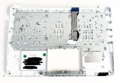 Asus E402B, E402BA, E402BP E402M, E402MA, E402N, E402NA, E402S, E402SA  Klavye Üst kasalı takım Beyaz renk - Görsel 3