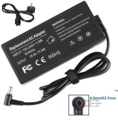 Asus Muadil A+++ rog Zephyrus, TUF Gaming, ROG Strix 19.5V.5V 11.8A 240w İğne Uç 6.0x3.7mm Adaptör Şarj Cihazı Asus Fx505 fx506 Fa506 fx507 fa507 - Görsel 2