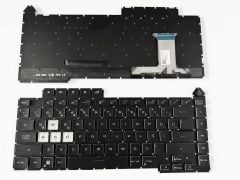 Asus ROG Strix G15 G513RC G513RM G513QY G513IC G513IE G513IH G513QC G513QM G513QR G513RW G513IE G513RC G513IC Klavye Tuş Takımı Rgb Aydınlatmalı - Görsel 2