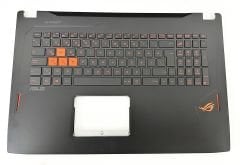 Asus ROG Strix GL702 GL702V GL702VS GL702VT GL702VM Siyah Renk Üst kasa Kasalı Aydınlatmalı Klavye takımı - Görsel 2