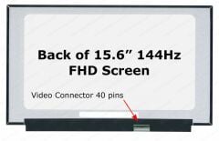 B156HAN08.4 B156HAN09.2 b156han13.0 NV156FHM-NX4 LP156WFG (SP)(F2), LP156WFG(SP)(F3) LP156WFG (SP)(P2) nv156fhm-nx1 LM156LFGL05 b156han13.1 LM156LFGL02 N156HRA-EA1 LM156LFGL03 NV156FHM-N4U 15.6 1920X1080 1080P eDP 40pins IPS Display Panel 144Hz - Görsel 3