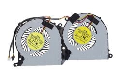 Clevo 6-31-P6502-G02 6-31-P650N-201 6-31-P6502-201 Cooling fan P650, P650N, P650SG, P650SA, P650SE, P651SG, PA70HS Sağ-Sol fan - Görsel 2