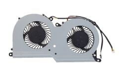 Clevo 6-31-P6502-G02 6-31-P650N-201 6-31-P6502-201 Cooling fan P650, P650N, P650SG, P650SA, P650SE, P651SG, PA70HS Sağ-Sol fan - Görsel 3