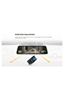 DDPAI Mola E3 1440P HD 10 İnç Dokunmatik Ekran - Görsel 5