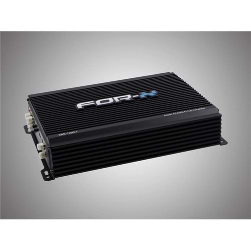 For-X XAE-1200.1 1200Watt Rms Bass Kontrollü Mono Oto Anfi