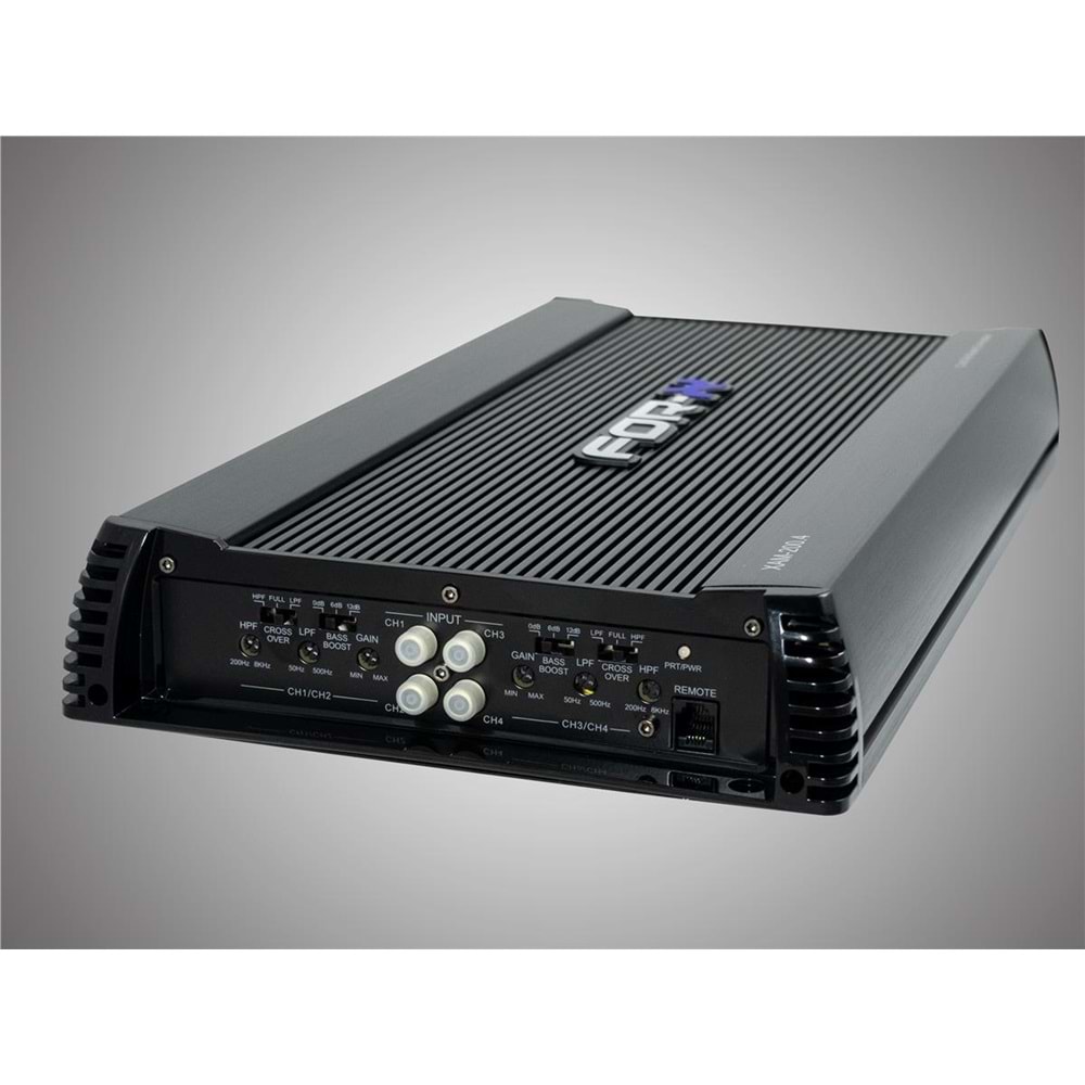 For-X XAM-200.4.D 4x200 Ab Class 4 Kanal Profesyonel Oto Anfi - Görsel 3