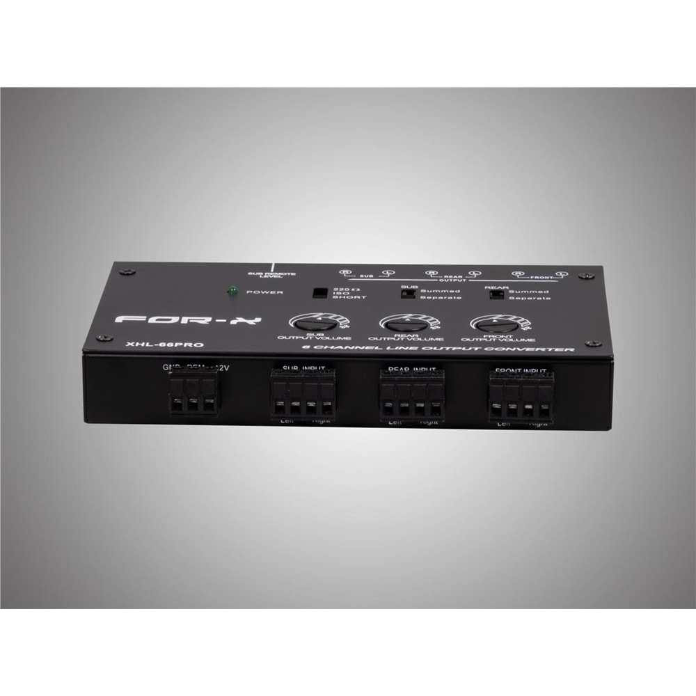 For-X XHL-66PRO 6 Kanal Anfi Deck Çevirici - Görsel 4