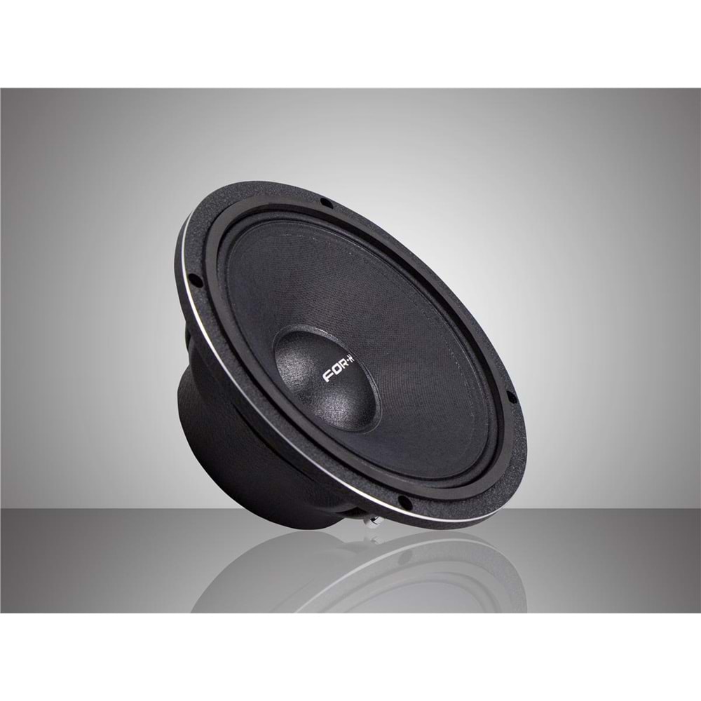 For-X XMD-4020NEO 20 Cm Neodium 400 Watt Max200 Watt Rms Mıdrange Oto Hoparlör - Görsel 3