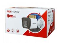 HIKVISION DS-2CD1043G0-IUF 4Mp 4mm Lens H265+30Mt PoE,Dahili Mikrofon Mini Bullet IP Kamera - Görsel 2