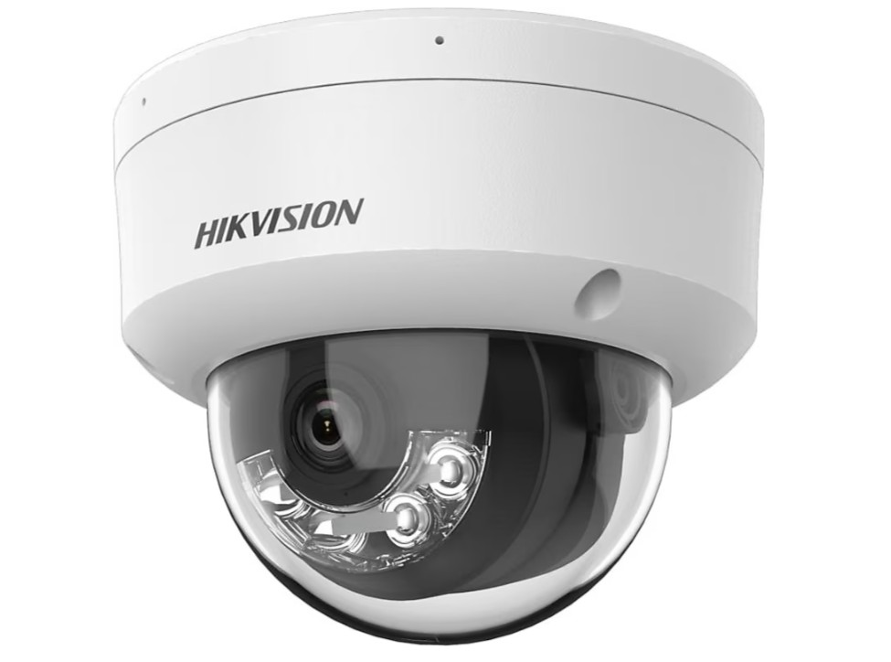 HIKVISION DS-2CD1121G2-LIUF 2MP,2.8MM Lens,H265+,Hybrid Light,20Mt Gece Görüşü,PoE,Mikrofonlu Dome IP Kamera