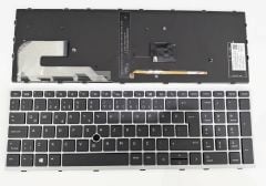 HP Aydınlatmalı Orjınal Elitebook 850 G6, 850 G5, 755 G5 Zbook 15u G5, 15u G6 L48505-001 L48505-141 L17971-001  L12999-001 L12999-141 L13000-001 L29477-001 L29477-141 2zc05ea 6tp83ea 6xe19ea 6xe72ea L14366-141 L14367-141 Klavye Takımı - Görsel 2
