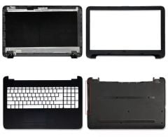 HP Siyah Renk TPN-C125 TPN-C126 hq tre 71025 250 G4, 250 G5, 255 G4, 255 G5, 15-ac, 15-af, 15-ay, 15-ba, 15-be, 15-bd, 15-bf, 15-bg, 15g-ad Serisi Komple kasa 4 parça - Görsel 2