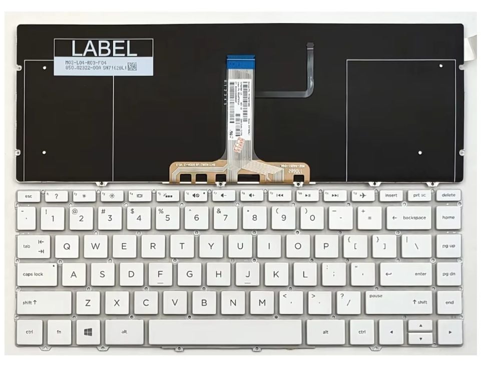 HP Spectre 13-AF 13-af000 13-af500  13t-af TPN-C132 Klavye Orjınal Aydınlatmalı