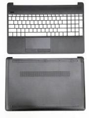 Hp 15-DW, 15-GW, 15S-DY, 15S-DR, 15S-DU, 15S-GR, 15S-GW, TPN-C139, TPN-C151, 255 G8, 250 G8, 250 G9 Alt Üst kasa Takım - Görsel 2