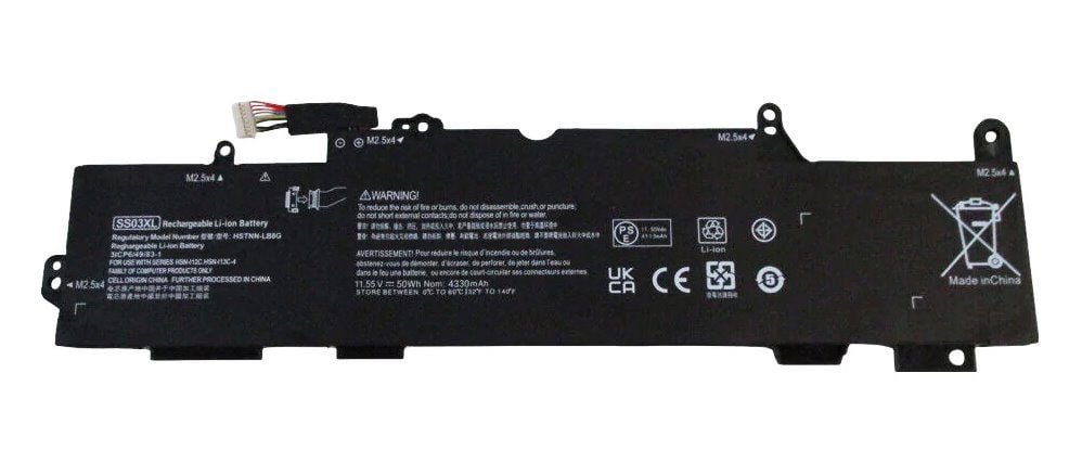 Hp Muadil SS03, SS03XL, SSO3XL Elitebook 735 G5, 745 G5, 830 G5, 830 G6, 836 G5, 840 G5, 840 G6, 846 G5, ZBook 14u G5,14u G6, Batarya Pil 932823-1C1 932823-421 933321-855 HSN-112C HSN-113C-4 HSN-I12C HSN-I13C-4 HSN-I16C, HSN-I17C-4,HSN-I17C