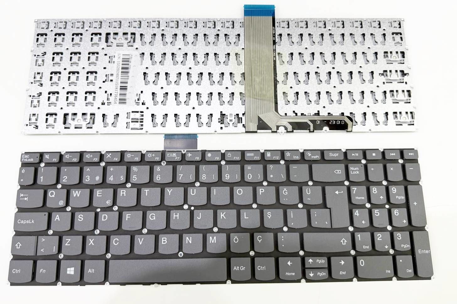 Lenovo İdeapad 5-15ITL05 82fg, 5-15IIl05 81yk, 5-15are05 81yq, 5-15alc05 82ln, 3-17ITL6 82h9, 3-17alc6 82kv, 3-17ada6 82ks, 3-15ITL6 82h8 82md, 3 15alc6 82ku 82mf, 3-15ada6 82kr, 1-15Ijl7 82lx 82qh, 1-15ada7 82r1 82u4 Yoga Slim 7-15IIl05 82ad Klavye