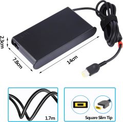 Lenovo 20V 11.5A 230w Gaming Dikdörtgen Pinli Uç Usb Tip Adaptör Şarj Cihazı ADL230NDC3A ADL230NLC3A ADL230SDC3A, ADL230SCC3A ADL230NLC3A - Görsel 3