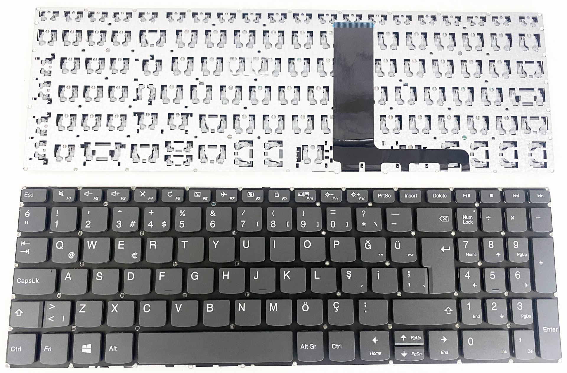 Lenovo ideapad 3-15IML05, ideapad 3 15ıml05 V330-15IKB, V130-15IKB 81HN  330S-15ARR 330S-15AST 330S-15IKB, Thinkbook 15-Iml 20Rw,3 15ALC6, S340-15IML 81NA, V330-15IKB 81AX, Klavye Power Butonsuz Modeli