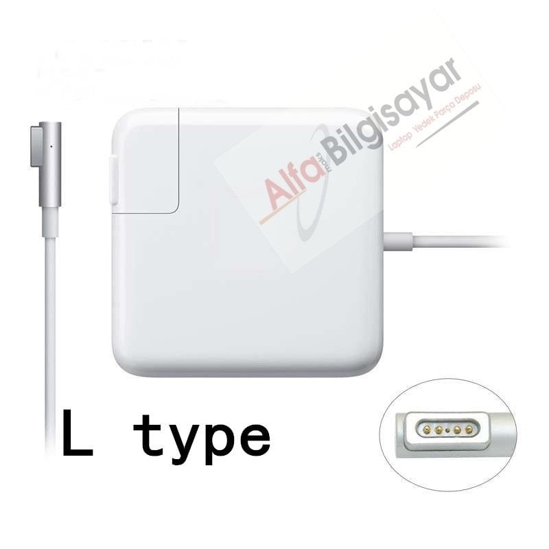 MacBook Pro safe1 85w Apple Mag safe Magsafe 1, 15 17-inch 18.5V 4.6A A1286, A1290, A1297, A1343, A1222, A1172, A1150 A1151 A1172 A1189 A1211 A1226  A1229, A1172 A1297 A1260, 661-3994, ADP-90UB, 611-0377, 661-4259, MacBook Pro 17'' 15'' Adaptör Şarj Cihaz