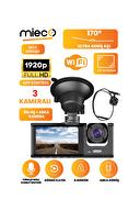 Mieco 1S Araç İçi Kamera Siyah - Görsel 3