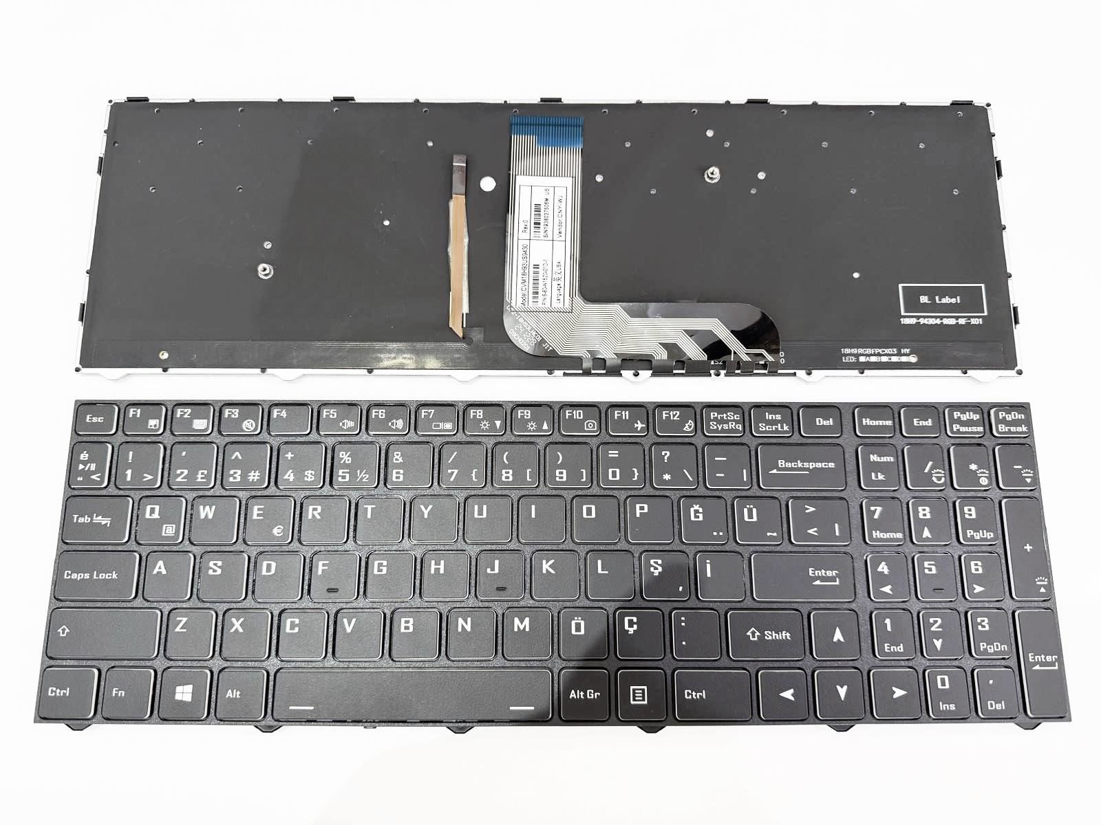 Monster Rgb Işıklı Abra A7 V12, A7 V13, A5 V16, A5 V17 Serisi A7 V12.1, V12.2, V12.3, V12.4, V12.5, V12.6, V12.7, V12.8 V13.1, V13.2, V13.3 A5 V16.1, A5 V16.2, A5 V16.3 A5 V16.4, A5 V16.5, A5 V16.6, A5 V16.7, A5 V17.4, A5 V17.3,  V17.2, V17.1  KLavye