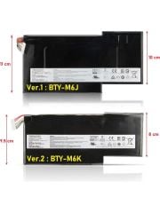 Msi Ver1 Btym6j Bty-m6j Btyu6j Bty-u6j Gs63 Gs63vr Gs73 Gs73vr Ms16k2 Ms-16k2 Ms-16k3 Ms16k4 Ms-16k4 Ms16k5 Ms-16k5 Ms16k6 Ms-16k6 Ms16k7 Ms-16k7 Ms17b1 Ms-17b1 Ms17b3Ms-17b3 Ms17b4 Ms-17b4 Ms17b5 Ms-17b5 Ms17b6 Ms-17b6 Ms17b7 Ms-17b7 Ws63 Batarya Pil - Görsel 4