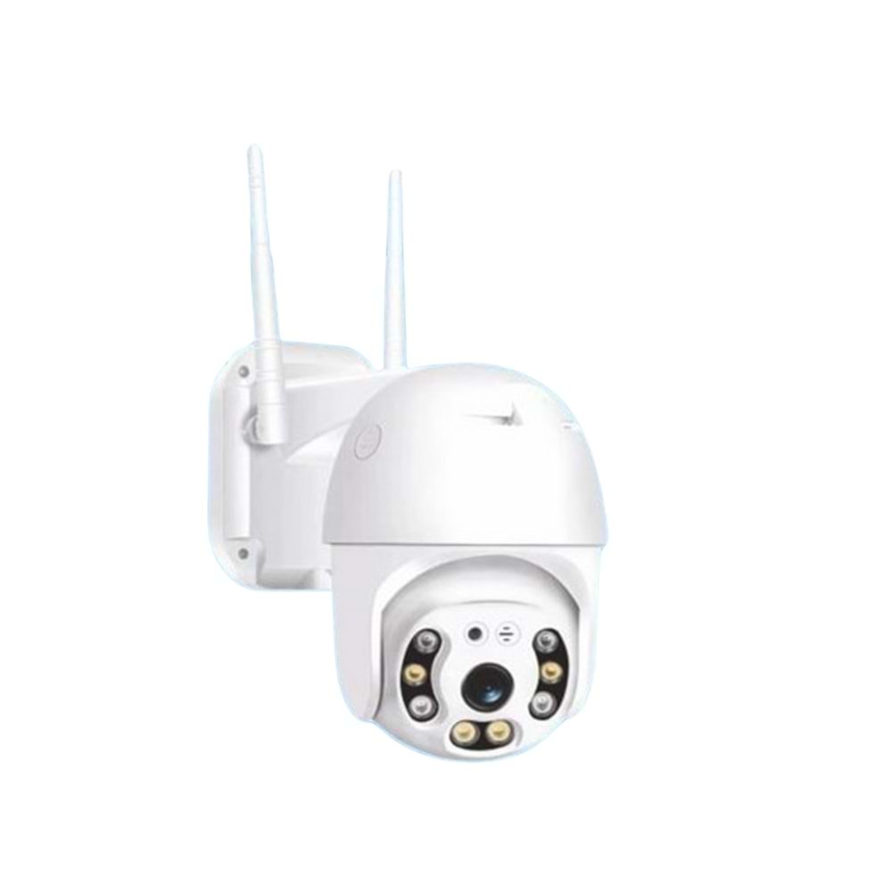 O-KAM-3038 3MP WIFI PTZ CAMERA, 2.5 İNCH 8PCS LEDS DUAL LİGHT - Görsel 3