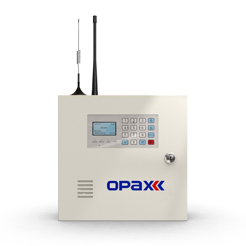 OPAX-2545 BGR-9 AKÜ PSTN PANEL & KABLOSUZ SİRENLİ ALARM SETİ - Görsel 3