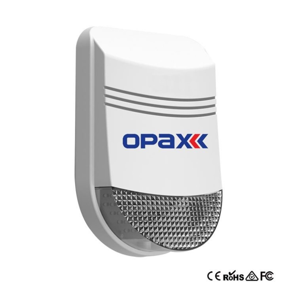 OPAX-2545 BGR-9 AKÜ PSTN PANEL & KABLOSUZ SİRENLİ ALARM SETİ - Görsel 4