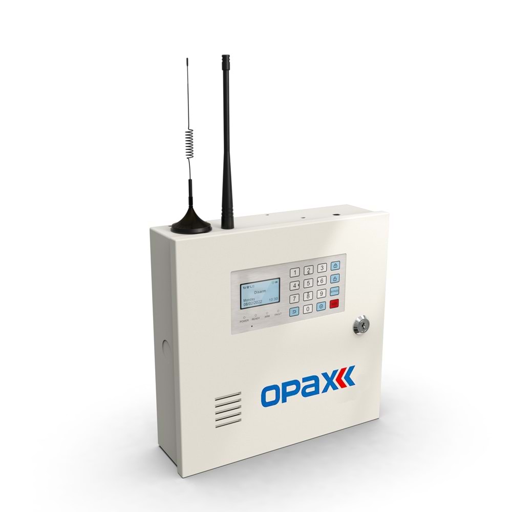 OPAX-2545LAN PSTN & LAN NETWORK KABLOLU & KABLOSUZ ALARM PANELİ - Görsel 4