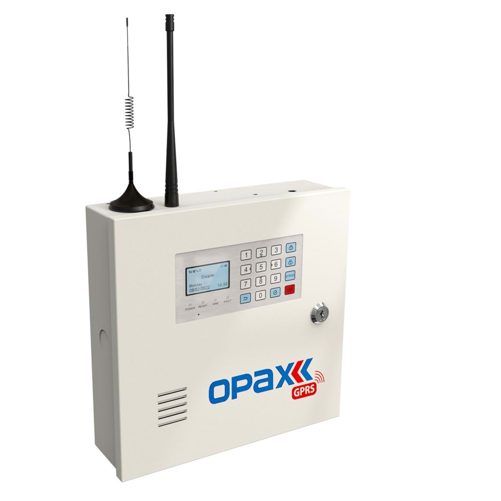 OPAX-2646 KABLOLU I KABLOSUZ GPRS ALARM PANELİ - Görsel 4