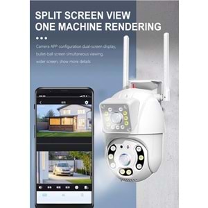 RAYNOX RX-TYQ301 2X2MP SPEED DOME WIFI SMART CAMERA - Görsel 4