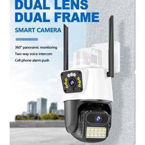 RAYNOX RX-TYQ303 2X2MP+ALARM SPEED DOME WIFI SMART CAMERA - Görsel 3