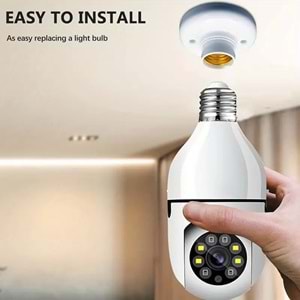 RAYNOX RX-TYS205 2MP AMPUL WIFI SMART CAMERA - Görsel 3