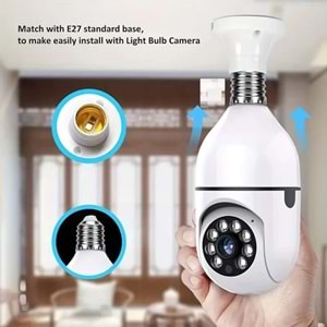 RAYNOX RX-TYS205 2MP AMPUL WIFI SMART CAMERA - Görsel 4