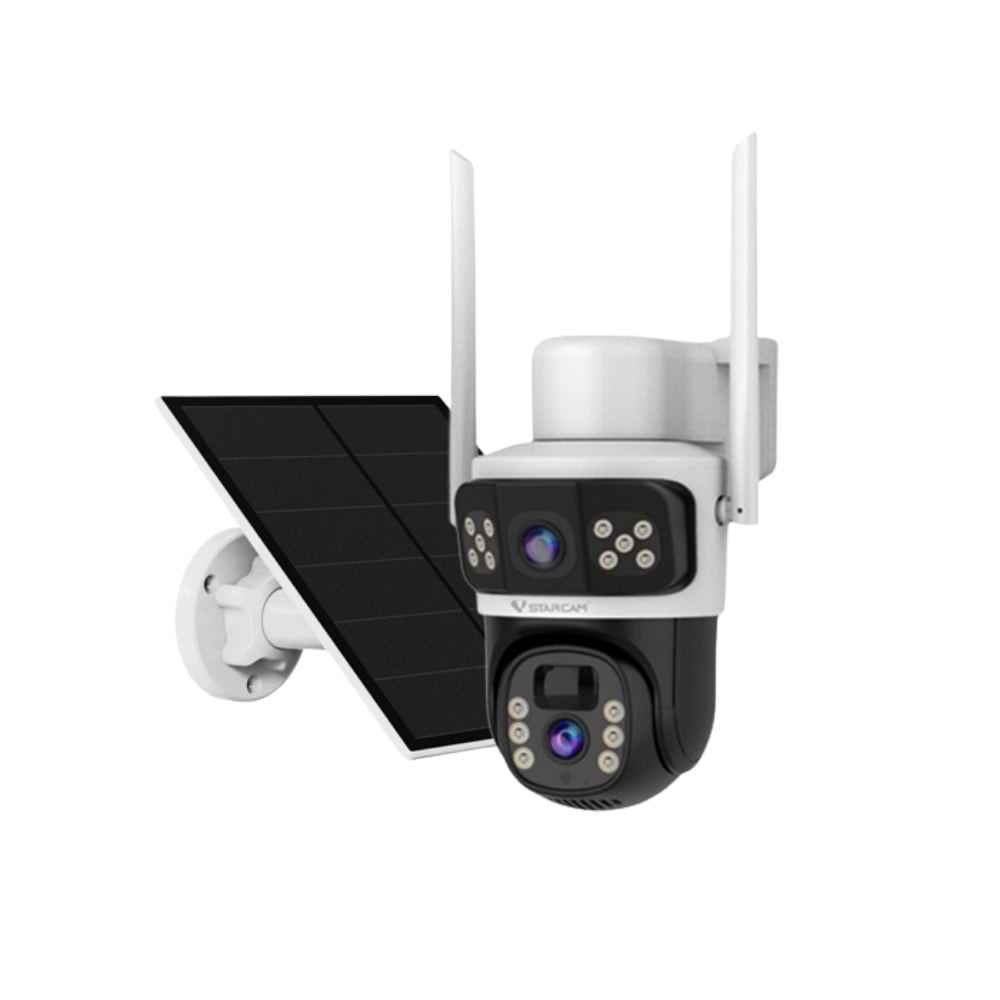 STARCAM CB67D-WİFİ 2*3MP 4MM SOLAR KAMERA - Görsel 3