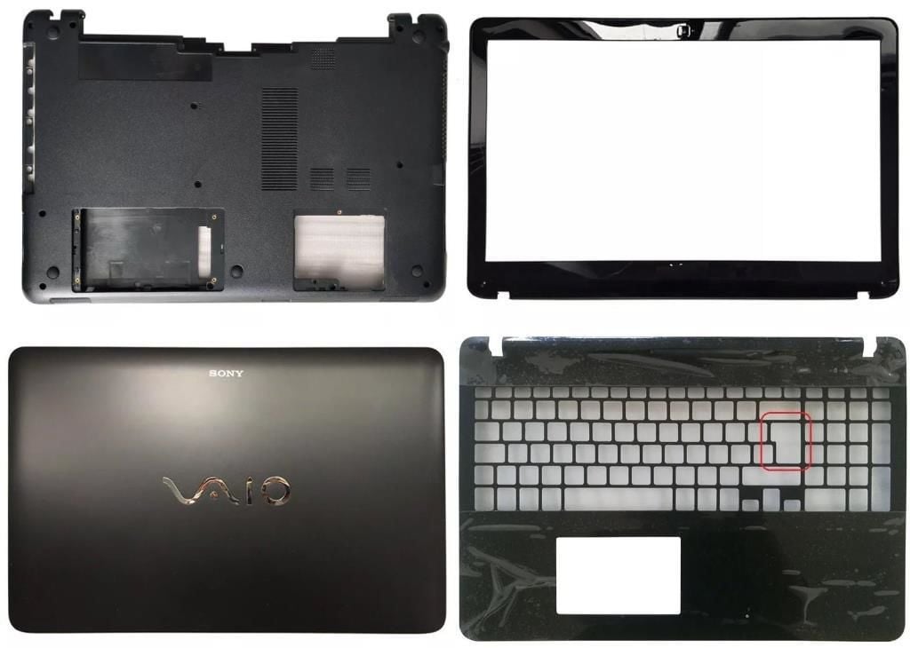 Sony Vaio Svf15 Svf-15 N50 svf152 svf153 svf154 hk9 Komple Kasa - Alt kasa + üst kasa + lcd cover arka kapak + çerçeve bezel