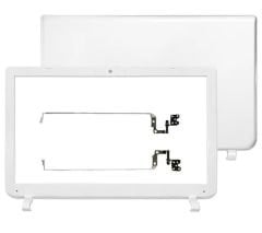 Toshiba Satellite Beyaz Renk  S50-B L50-B L50T-B S50-B S50T-B L55-B L55D-B L55T-B  Lcd Cover + Bezel çerçeve + Menteşe Takımı Kit Beyaz Renk - Görsel 2